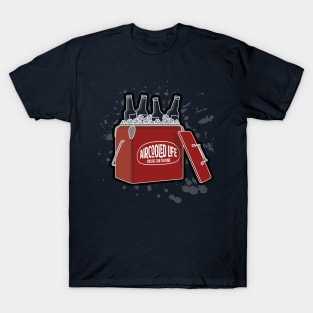 Aircooled Life Cool Box Beer Design T-Shirt